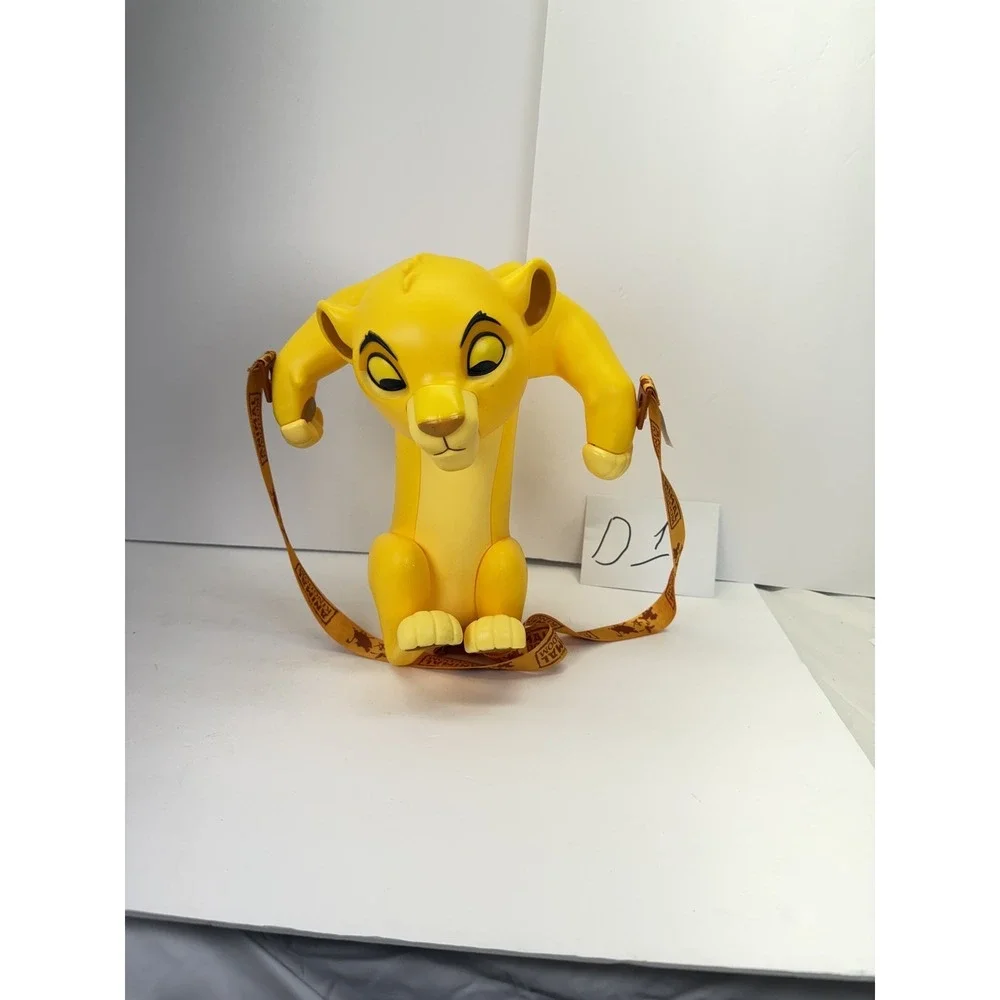 Disney The Lion King Simba Popcorn Bucket w/ Strap Animal‎ Kingdom Collectible